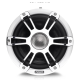 8.8" 330 Watt Coaxial Wake Tower Sports Chrome & White Marine Speakers with LEDs, SG-FT88SPWC - 010-02082-10 - Fusion 